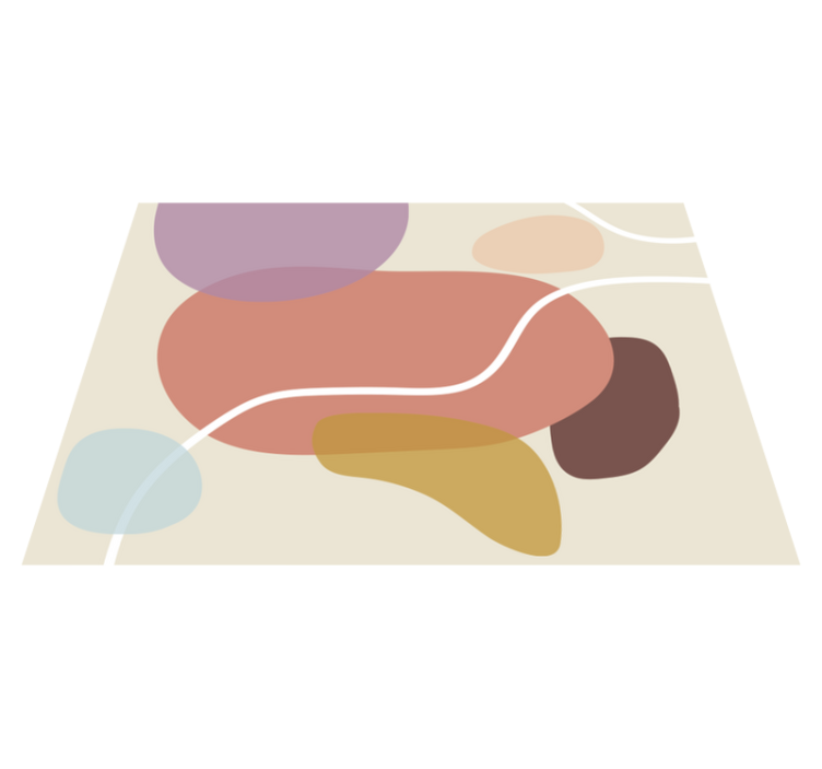 Dywan vintage w stylu pop z lat 70 - TenStickers