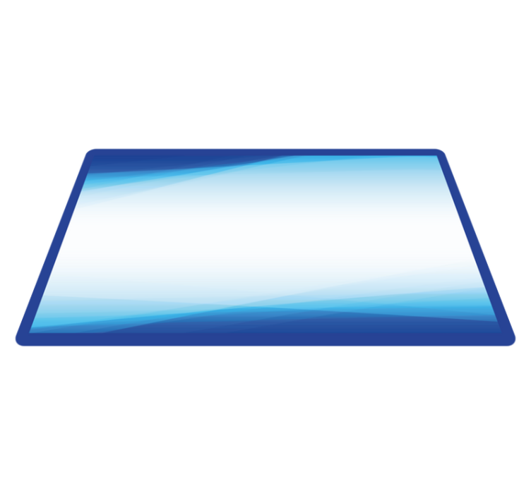 Minimalistyczny dywan winylowy fajna mieszanka gradientów - TenStickers