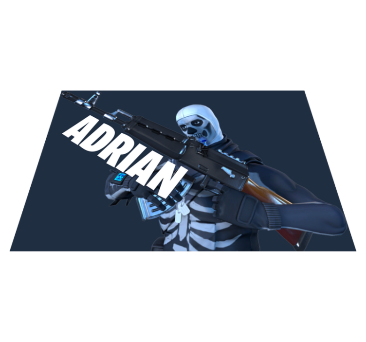 Dywan winylowy dla nastolatków niestandardowy szkielet gry - TenStickers