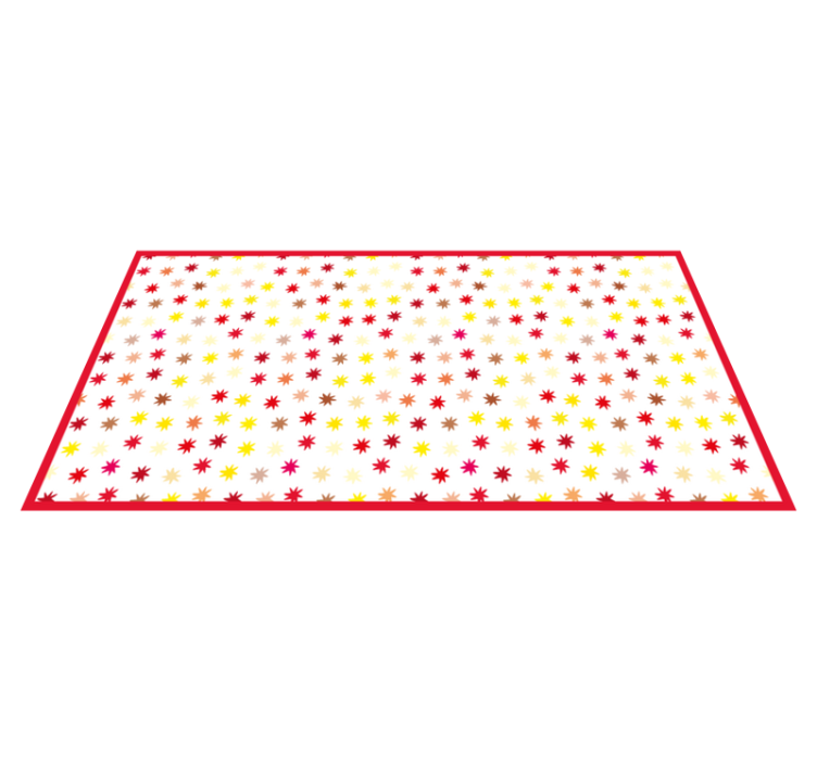 Dziecięcy dywan winylowy żywy motyw gwiazdy - TenStickers
