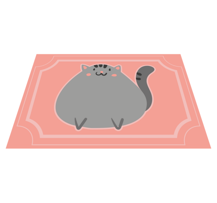 Dziecięcy dywan winylowy z uroczymi kotkami - TenStickers