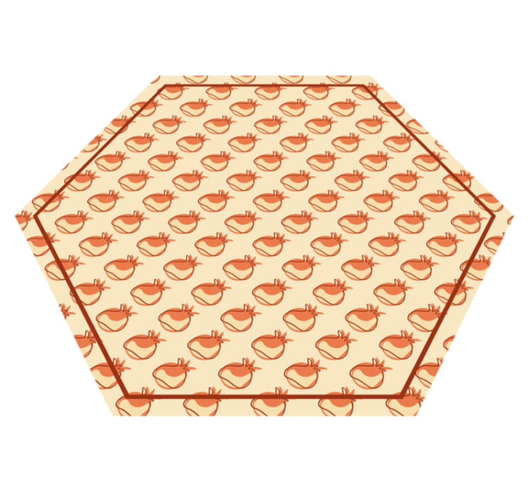 Dywan winylowy do kuchni wzór owoców - TenStickers