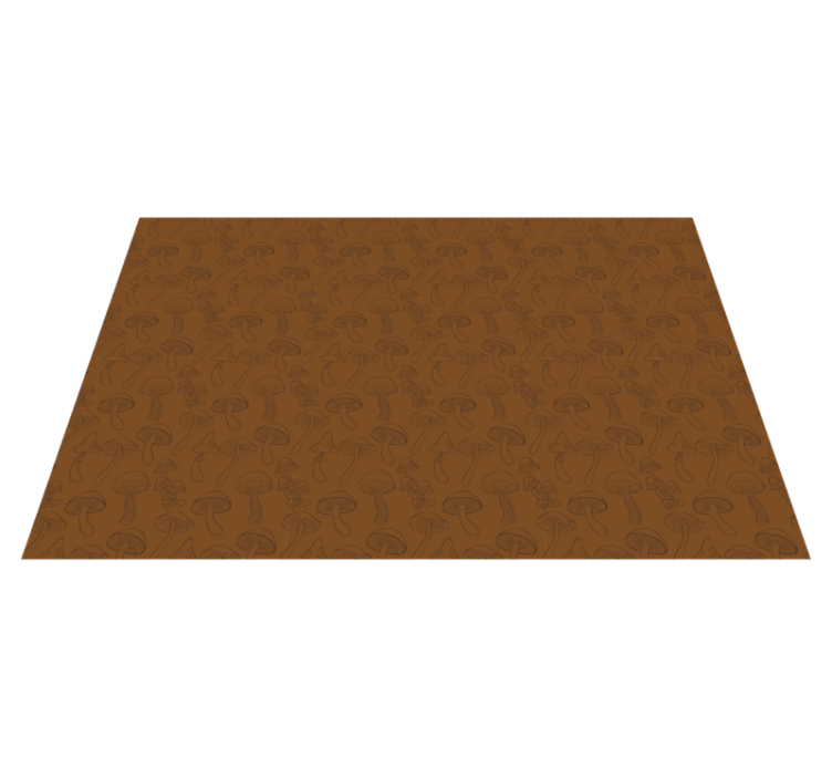 Dywan winylowy natura wzór grzyba - TenStickers