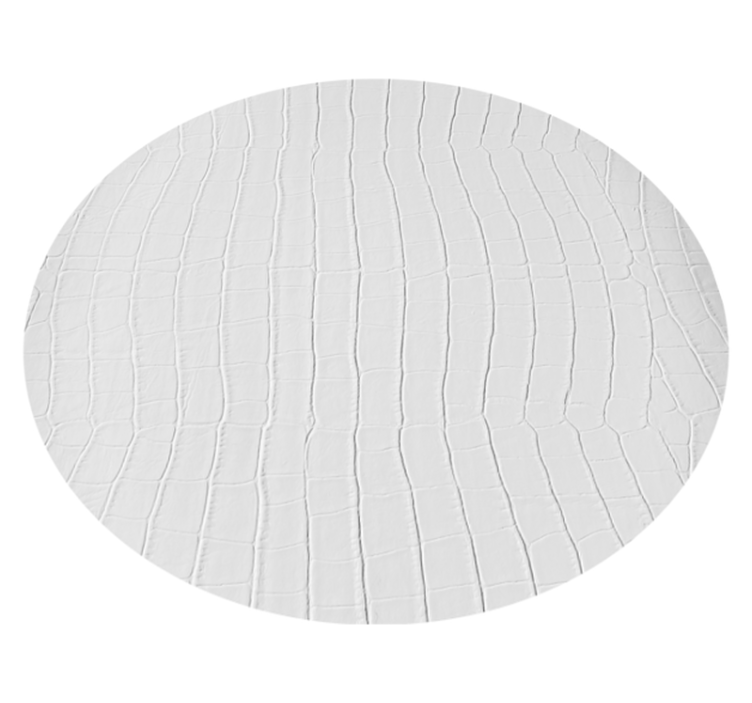 Dywan winylowy zwierzęta biały wzór krokodyla - TenStickers