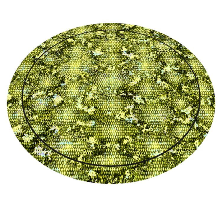 Dywan winylowy wzór zwierzęcy skóra zielonego gada - TenStickers