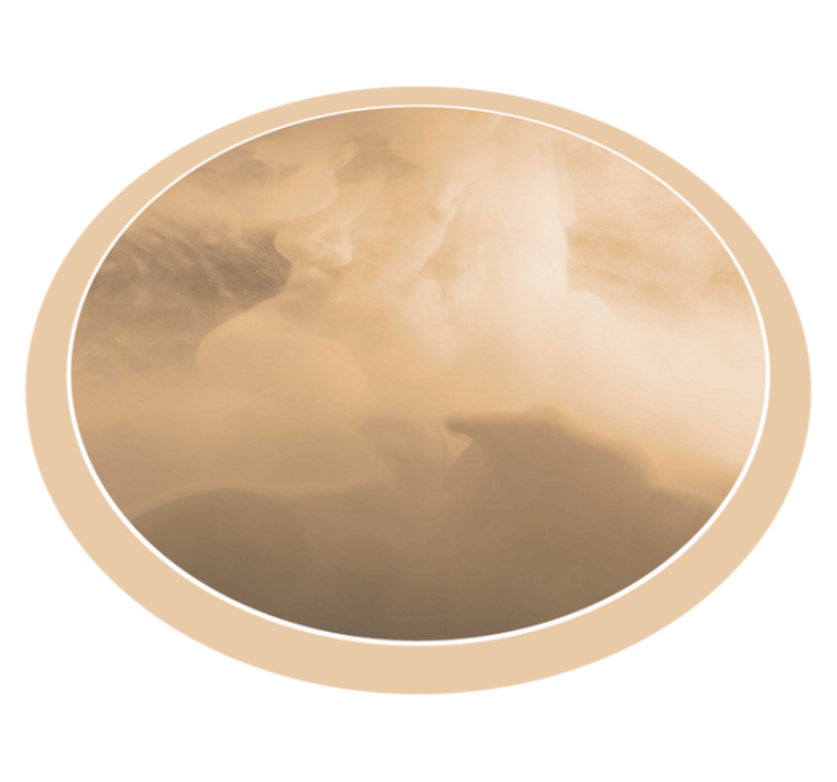 Dywan winylowy do łazienki miękkie kremowe fale - TenStickers