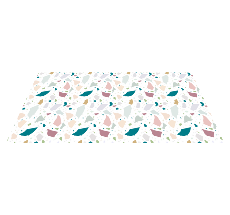 Dywan winylowy do salonu śródziemnomorski wzór lastryko - TenStickers