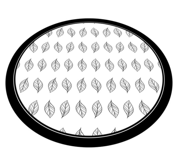 Dywan winylowy w kwiaty i rośliny zarys botaniczny - TenStickers