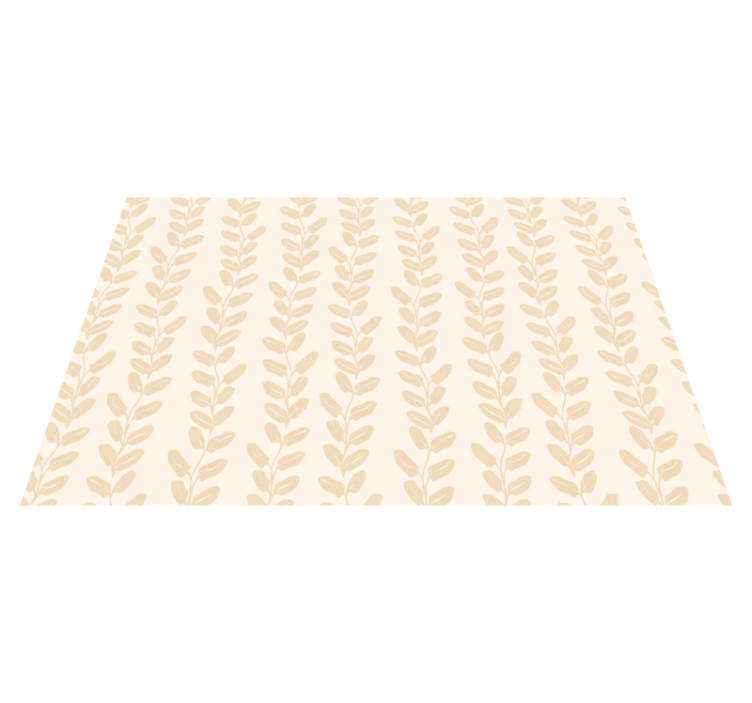 Dywan winylowy w kwiaty i rośliny wzór botaniczny - TenStickers