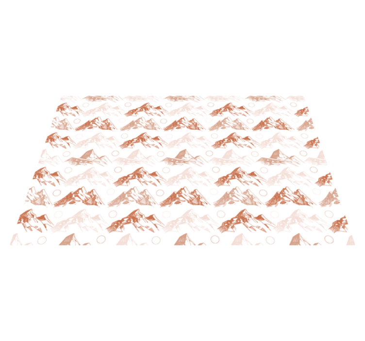 Dywan winylowy natura wzór górski - TenStickers