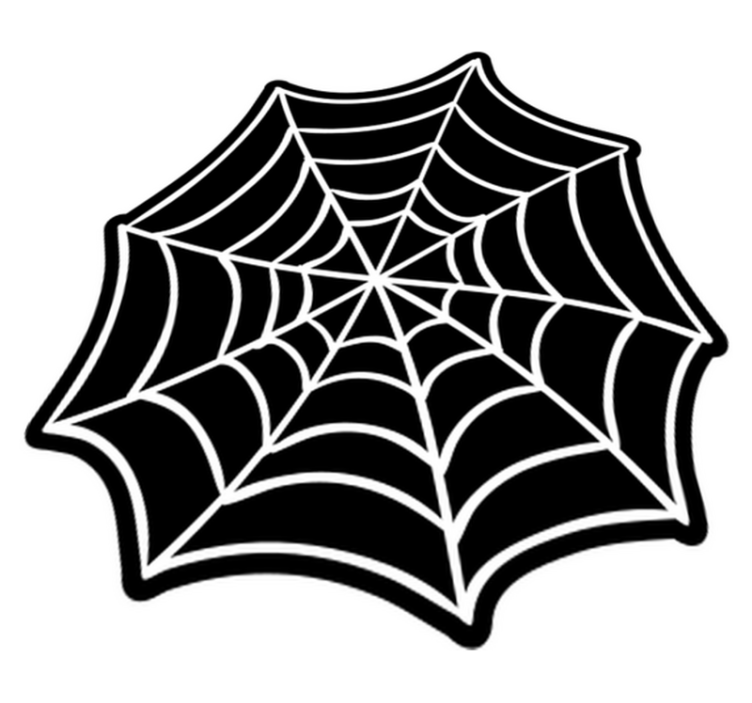 Dywan winylowy dla nastolatków pajęczyna - TenStickers