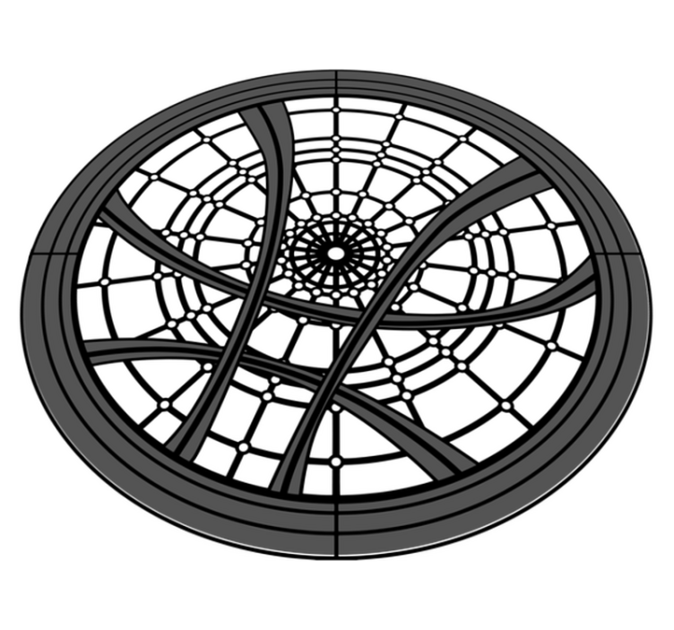 Dywan winylowy dla nastolatków Dr dziwne okno - TenStickers