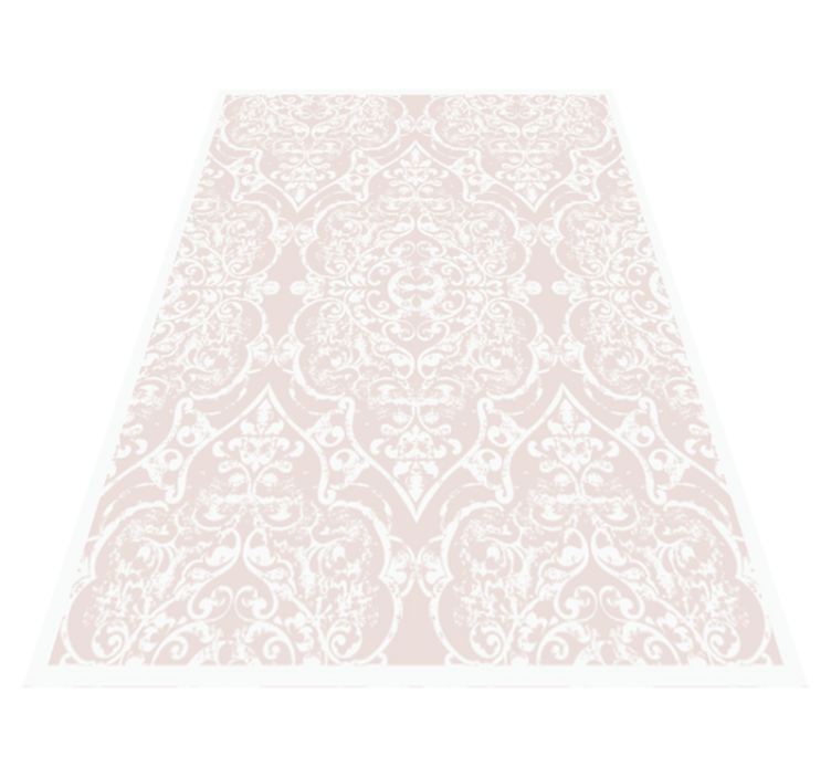 Dywan winylowy do salonu elegancki wzorzysty design - TenStickers