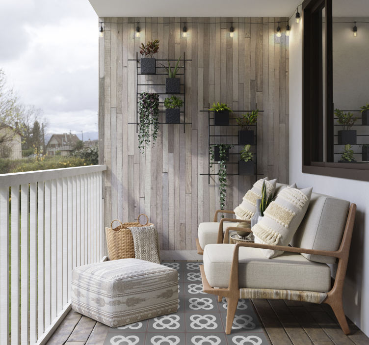 Dywan winylowy mozaika w stylu Barcelona - TenStickers