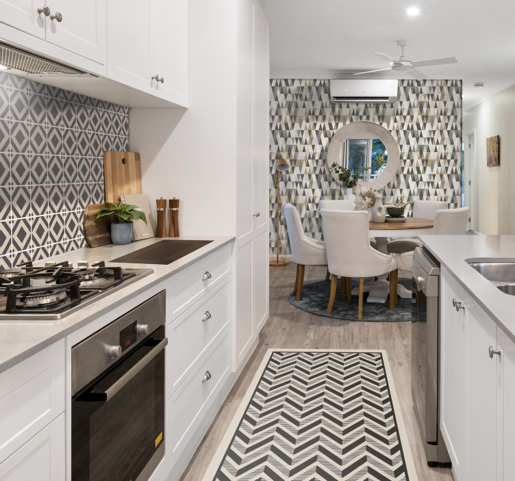 Dywan winylowy do kuchni nordic - TenStickers