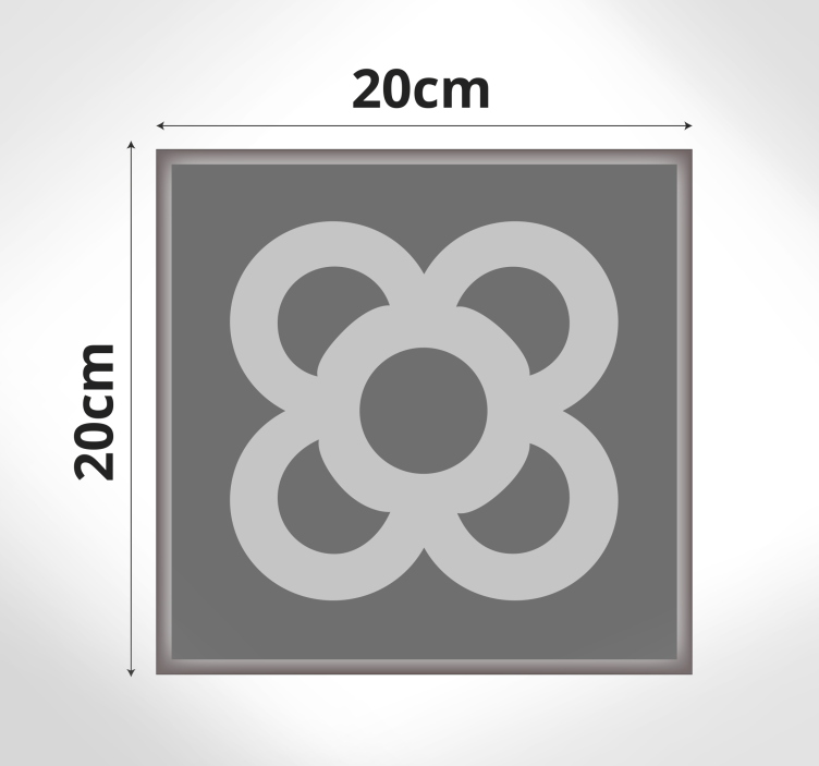 Dywan winylowy mozaika w stylu Barcelona - TenStickers