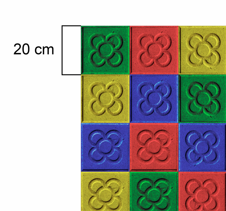 Dywan winylowy do dużego pokoju w stylu pop-artu - TenStickers