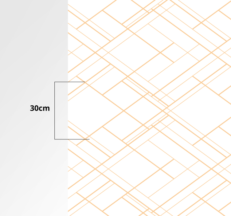 Dywan winylowy wzór geometryczny geometryczne linie minimalistycz - TenStickers