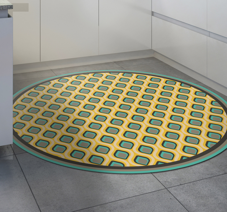 Bella peacock portugalski dywan winylowy - TenStickers