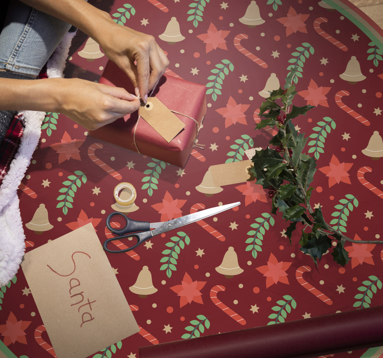 Czerwony dywan winylowy - TenStickers