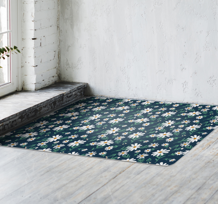 Dywan winylowy do salonu z lat 70 - TenStickers