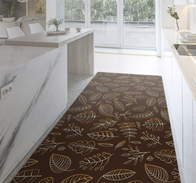 Dywan winylowy Jesień vintage - TenStickers