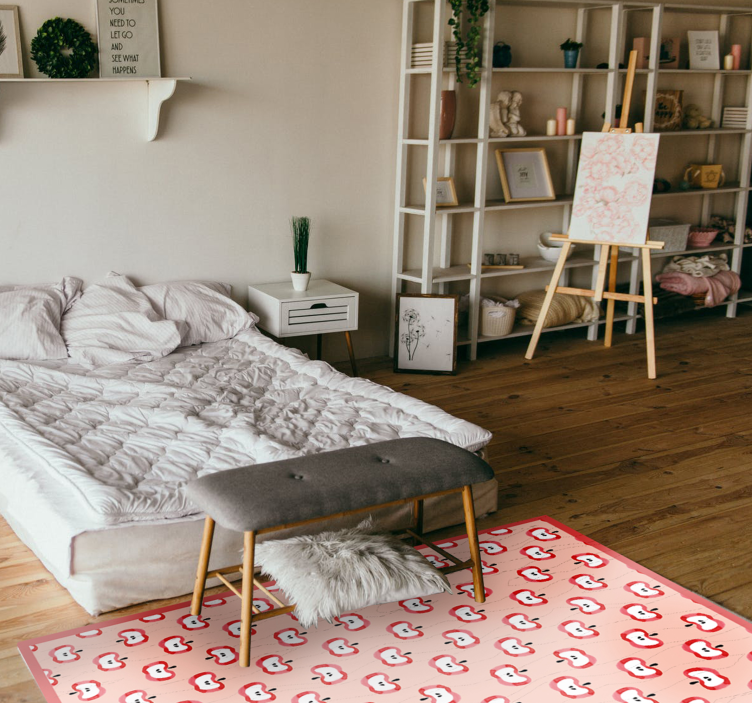 Dziecięcy dywan winylowy zabawne motywy dziecięce - TenStickers