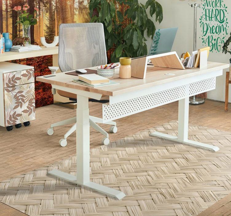 Dywan winylowy do gabinetu Dywan ze strzechy - TenStickers