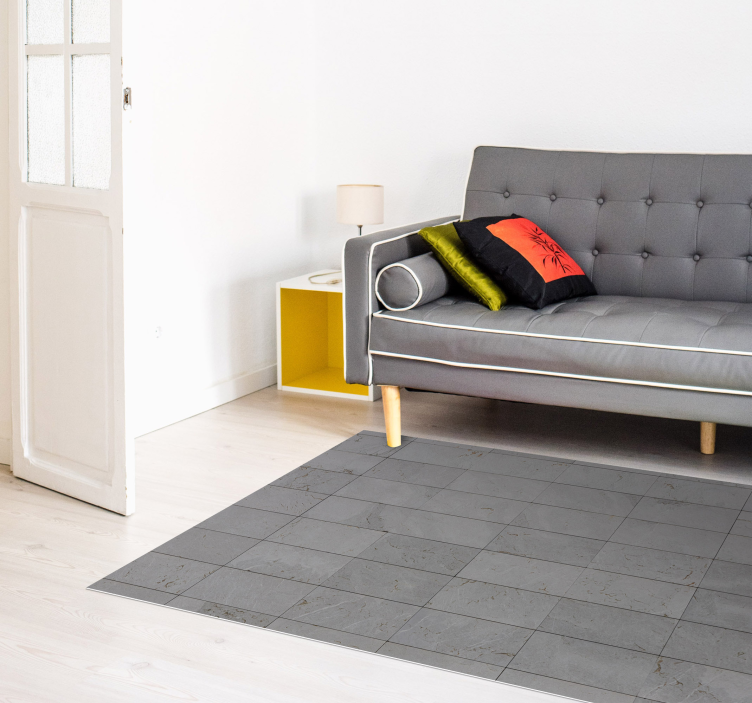 Dywan winylowy tekstura Betonowy kolaż - TenStickers