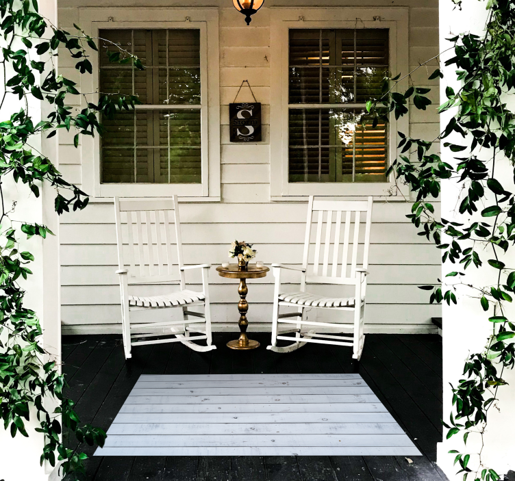 Dywan winylowy drewno rustykalne drewniane - TenStickers