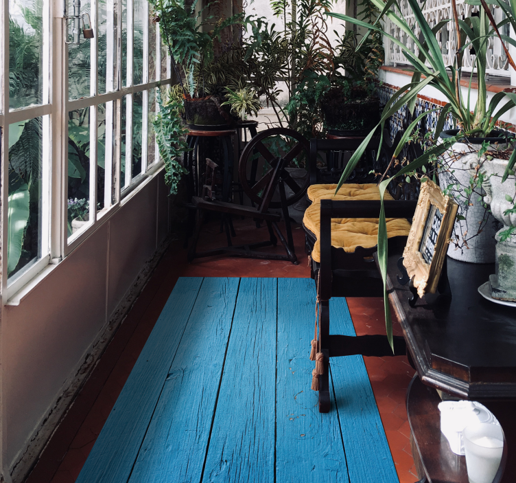 Dywan winylowy drewno rustykalny wzór desek - TenStickers