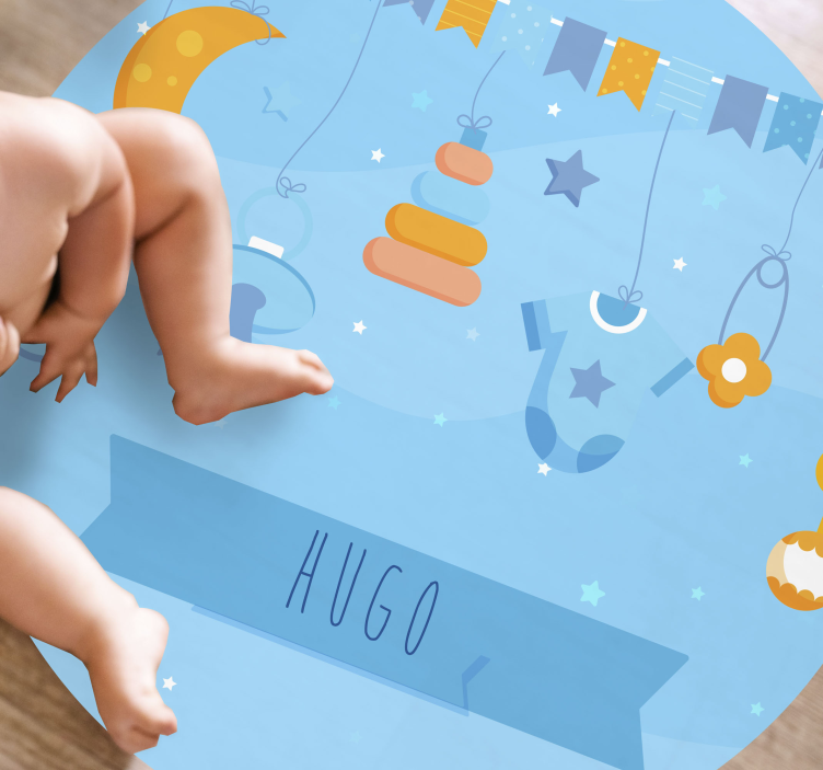 Dywan winylowy dziecięcy z personalizacją dekoracyjną - TenStickers