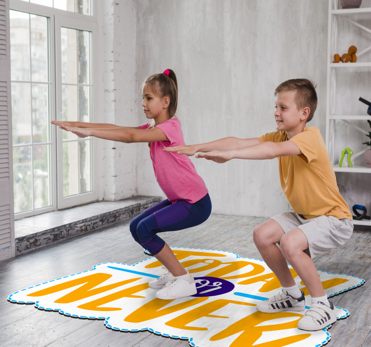 Dywan winylowy dzisiaj albo nigdy - TenStickers