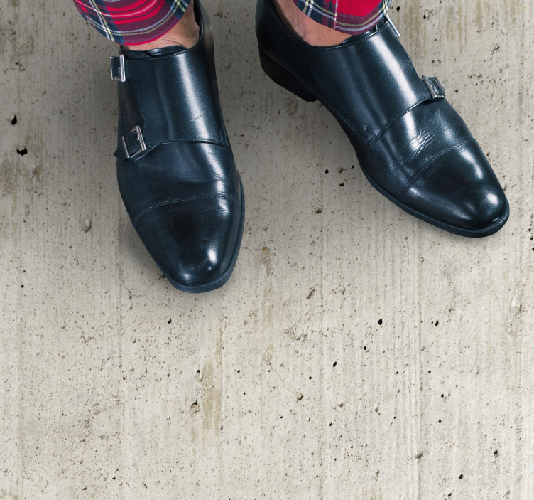 Dywan winylowy kamienie tekstura betonu - TenStickers