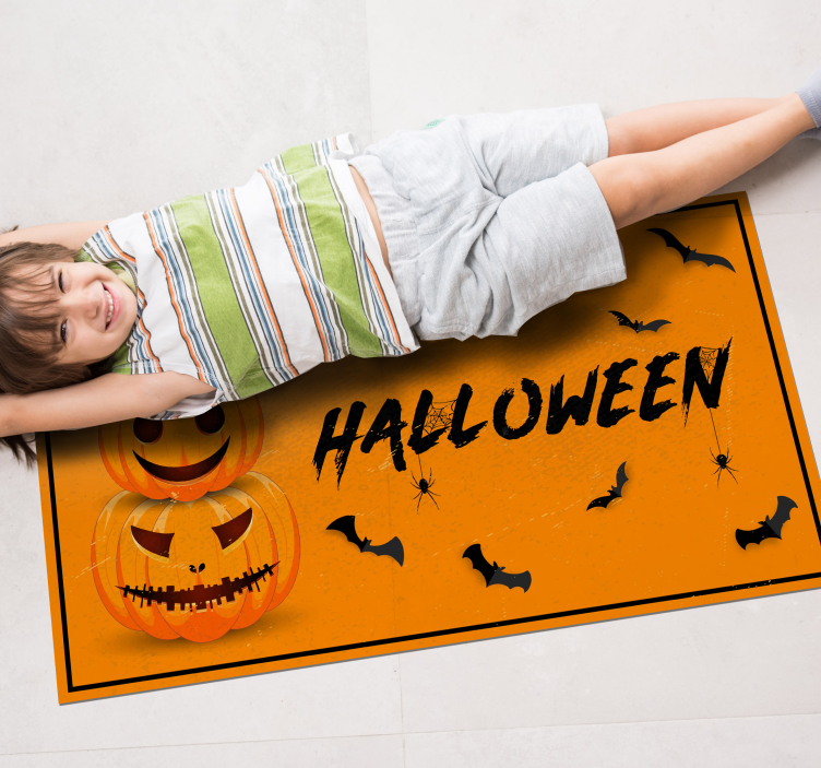 Dywan winylowy na halloween świętowanie halloween - TenStickers