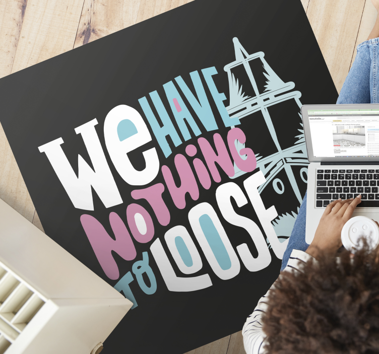 Dywan winylowy napisy mamy luźne - TenStickers