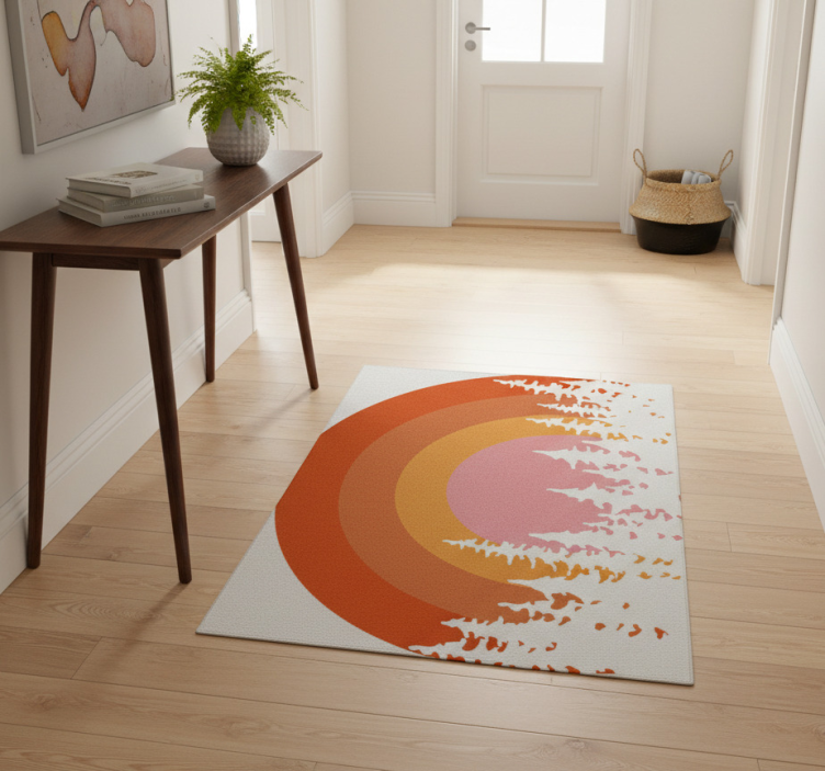 Dywan winylowy natura słoneczny vintage - TenStickers