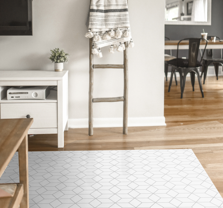 Dywan winylowy nordycki sześciokąty - TenStickers