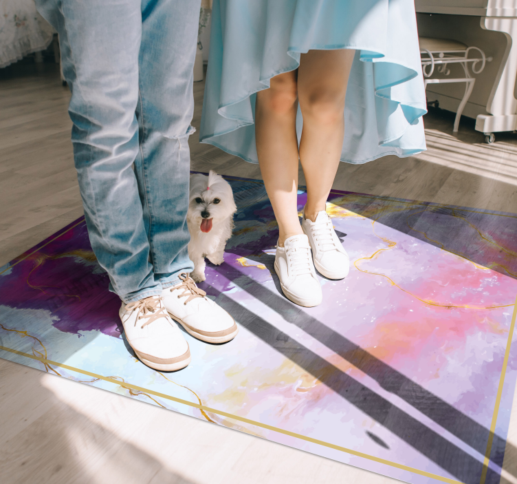 Dywan winylowy tekstura streszczenie marmurkowe - TenStickers