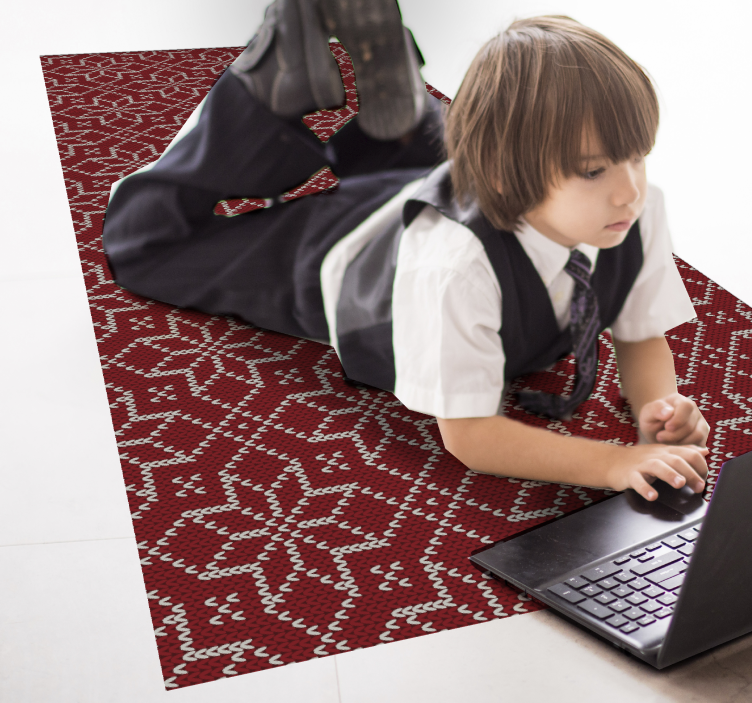 Dywan winylowy Typowy wzór świąteczny - TenStickers