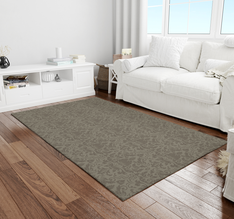 Dywan winylowy retro elegancki barokowy wzór - TenStickers