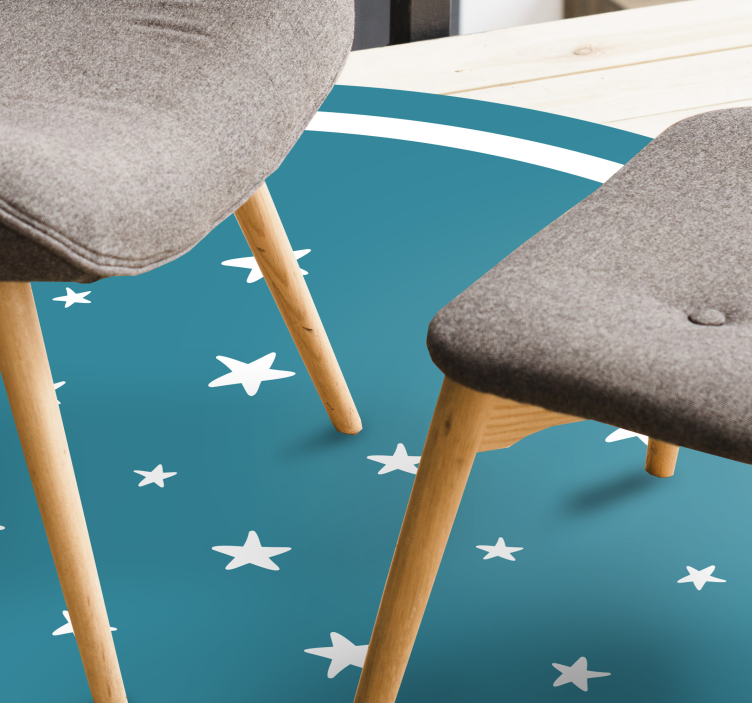 Dywan winylowy w gwiazdki motyw gwiazd - TenStickers