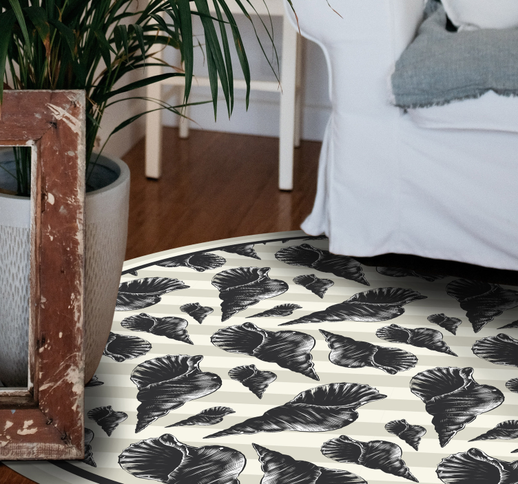 Dywan winylowy w kwiaty i rośliny botaniczny motyw liści - TenStickers