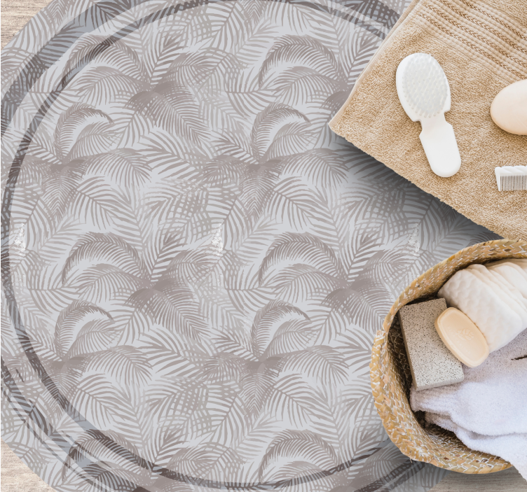 Dywan winylowy w kwiaty i rośliny nakładka botaniczna - TenStickers