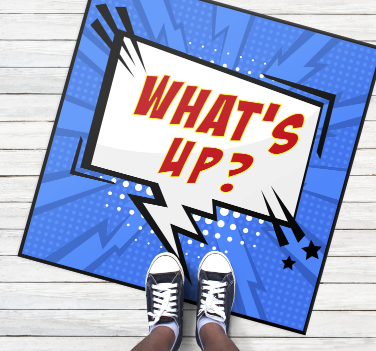 Dywan winylowy What's up - TenStickers