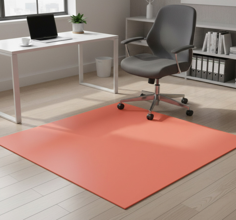 Dywan winylowy wzór geometryczny w kwadratowe bloki - TenStickers