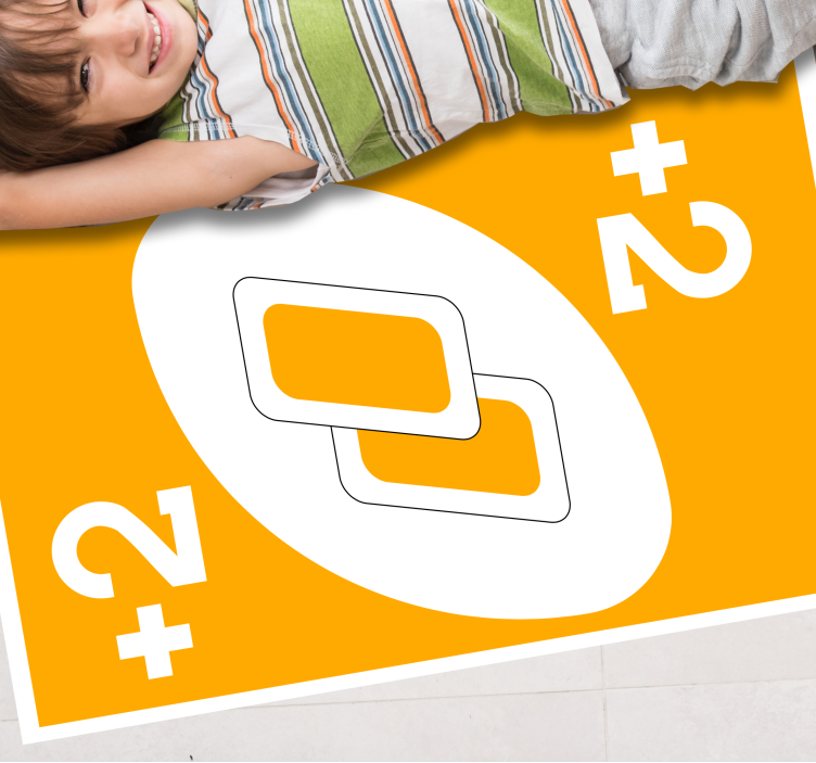 Dywan winylowy z grą +2 karta - TenStickers