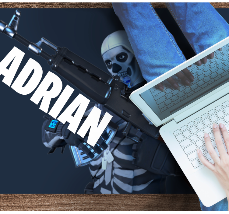 Dywan winylowy dla nastolatków niestandardowy szkielet gry - TenStickers