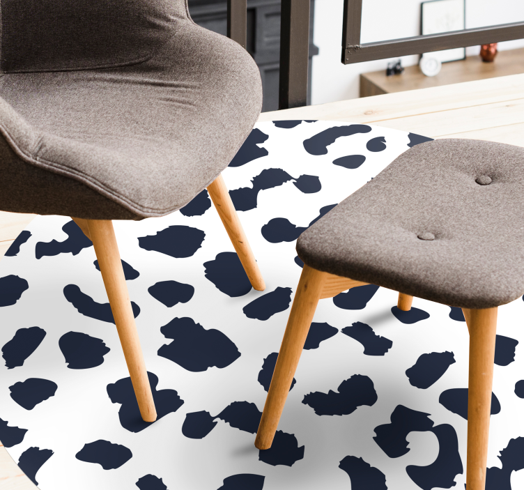 Dywan winylowy z motywem zwierzęcym w panterkę - TenStickers