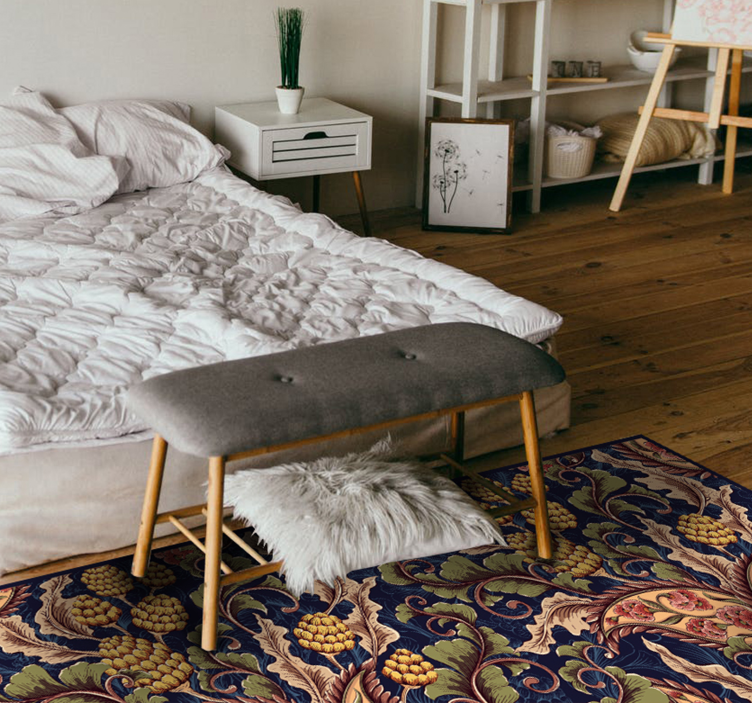 Dywan winylowy do salonu realistyczna natura - TenStickers